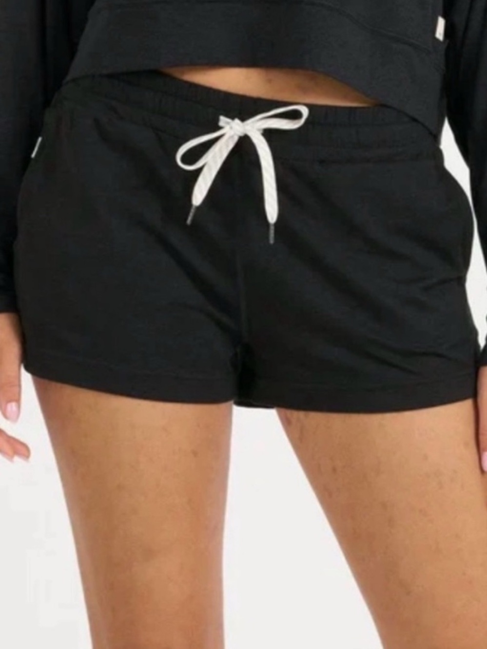 VUORI Halo Performance Shorts Black Womens Small